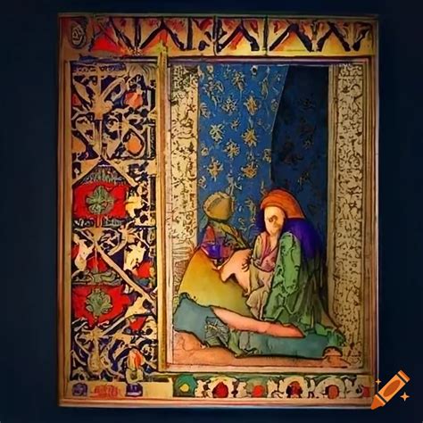 The Vieil's Charter: Intricate Illuminated Manuscript and Testament to Medieval Piety!