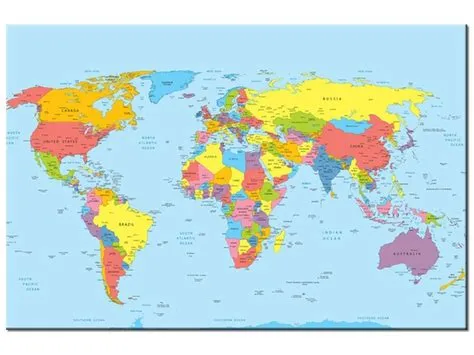  Mapa Świata - Szczególny Obraz Symboli i Metafor!